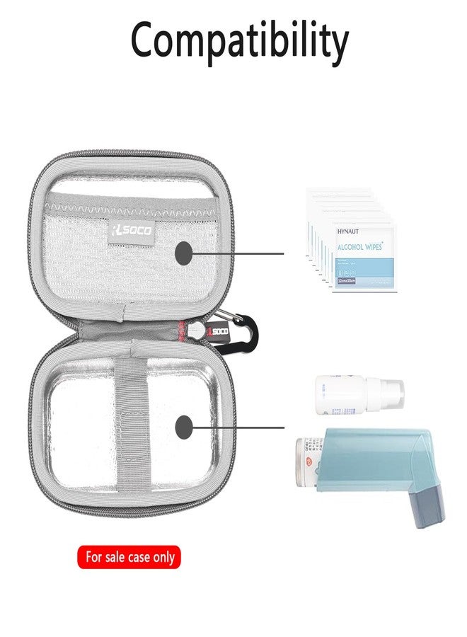 RLSOCO Carrying Case for Adults and Kids Asthma Inhaler - Red (Case Only) - Image 4